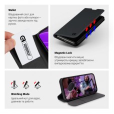 Чохол для мобільного телефона Armorstandart OneFold Case Xiaomi Redmi Note 15 Pro 5G Black (ARM89726) - Фото