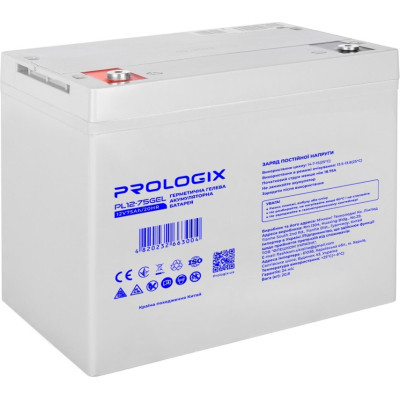 Батарея до ДБЖ Prologix 12 V — 75 Ah GEL (PL12-75GEL)