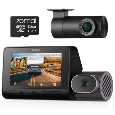Видеорегистратор Xiaomi 70mai Dash Cam 4K T800-2 2562Gb Premium Set (1182547)