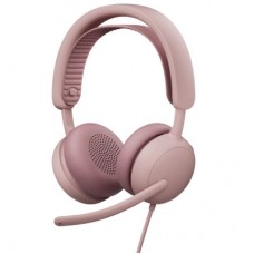 Навушники Logitech Zone Wired 2 USB Rose (981-001620) - Фото