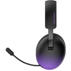 Наушники Hator Hellyberry HH30 PRO Wireless Black/Violet (HH30_PRO_wireless_BV) - Фото