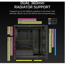 Корпус для ПК Corsair FRAME 4000D LCD RS Performance (CC-9011326-WW) - Фото