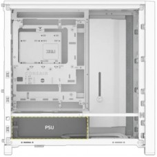 Корпус для ПК Corsair FRAME 4000D RS ARGB White (CC-9011297-WW) - Фото