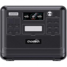 Зарядная станция Choetech BS008-BQB 2400W 2048Wh (BS008-BQB)