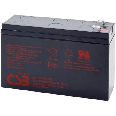 Батарея до ДБЖ CSB HR1224WF2 12 V 6.5 Ah (HR1224WF2)