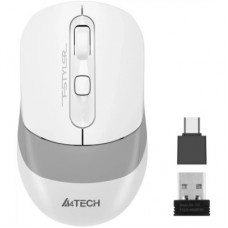 Мышка A4Tech FG10CS Air2 Wireless Grayish White (4711421997973) - Фото