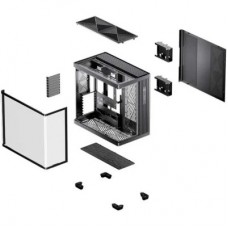 Корпус для ПК JONSBO TK-4 Black - Фото