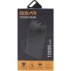 Батарея універсальна GEAR 10000 mAh, 10 W, USB-TypeC, 2*USB-A, Micro-USB, black (SL10)