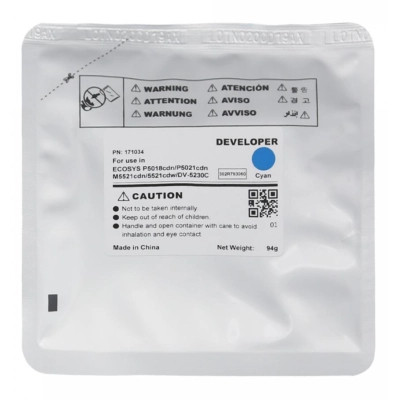 Девелопер Kyocera Ecosys P5021, DV-5230C 94г, cyan, 302R793060 CET (CET171034)