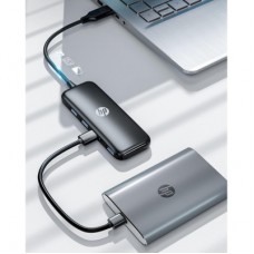 Концентратор HP USB 3.0 to 4xUSB 3.0 (HP_DHC-CT110) - Фото