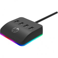 Концентратор HP USB 3.0 to 4xUSB 3.0 RGB black HP (HP_DHC-CT120) - Фото