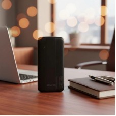 Батарея універсальна AWEI 10000 mAh P20K, 12W, Black (6954284009744) - Фото