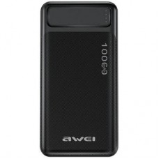 Батарея універсальна AWEI 10000 mAh P5K, 10W, Black (6954284094009)
