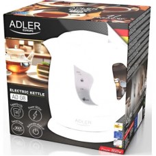Електрочайник Adler AD 08 white - Фото