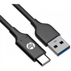 Дата кабель USB 3.0 AM to USB-C 1.0m 3A braided HP (HP_DHC-TC102-1M) - Фото