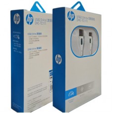 Дата кабель USB 2.0 AM to USB-C 2.0m 3A HP (HP_DHC-TC111-2M) - Фото