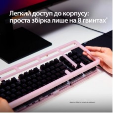 Клавіатура HyperX Origins 2 1800 HX Red USB UA Black (B4QS4AA) - Фото