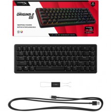 Клавіатура HyperX Origins 2 65 HX Red USB UA Black (B4QS3AA) - Фото
