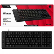 Клавіатура HyperX Eve 1800 USB UA Black (B7JE0AA) - Фото