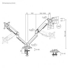 Кронштейн ITech LDT117-C024E - Фото