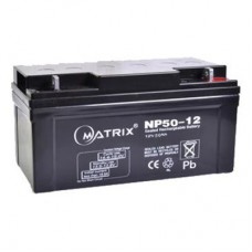 Батарея до ДБЖ Matrix 12 V 50 AH (NP50-12) - Фото
