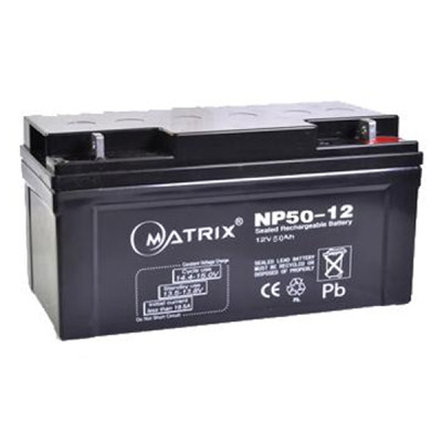 Батарея до ДБЖ Matrix 12 V 50 AH (NP50-12)