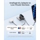 Зарядний пристрій Anker 2xUSB-C PD100W + 1xUSB GaN w Display + cable USB-C dark gray (B121BGZ1)