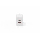 Зарядний пристрій Digitus 1xUSB-C + 1xUSB 30 W GaN (DA-10301) Зарядний пристрій Digitus 1xUSB-C + 1xUSB 30 W GaN (DA-10301)
