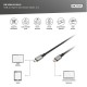 Дата кабель USB-C to USB-C 1.0m USB 4.0 black Digitus (DB-300443-010-S) Дата кабель USB-C to USB-C 1.0m USB 4.0 black Digitus (DB-300443-010-S)