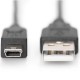 Дата кабель USB 2.0 AM to Mini 5P 3.0m black Digitus (AK-300130-030-S) Дата кабель USB 2.0 AM to Mini 5P 3.0m black Digitus (AK-300130-030-S)