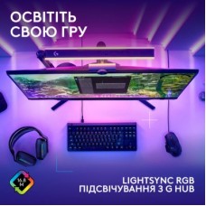 Клавіатура Logitech G515 TKL Cored GL Tactile RGB USB UA Black (920-014133) - Фото