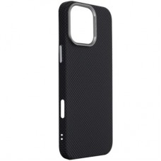 Чохол для мобільного телефона Armorstandart LikeCarbon2 MagCase Apple iPhone 16 Pro Max Kevlar Black (ARM88382) - Фото