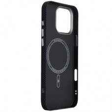 Чохол для мобільного телефона Armorstandart LikeCarbon2 MagCase Apple iPhone 16 Pro Max Kevlar Black (ARM88382) - Фото