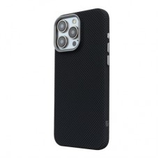 Чохол для мобільного телефона Armorstandart LikeCarbon2 MagCase Apple iPhone 16 Pro Max Kevlar Black (ARM88382) - Фото