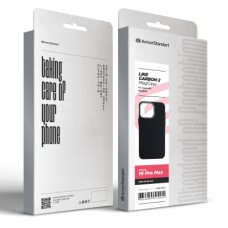 Чохол для мобільного телефона Armorstandart LikeCarbon2 MagCase Apple iPhone 16 Pro Max Kevlar Black (ARM88382) - Фото