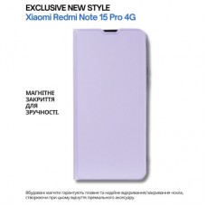 Чехол для мобильного телефона BeCover Exclusive New Style Xiaomi Redmi Note 15 Pro 4G Purple (714932) - Фото