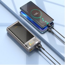 Батарея універсальна HOCO 20000 mAh, 22.5W, Black (J103A/45366) - Фото