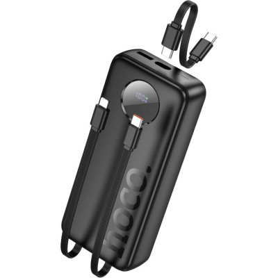 Батарея універсальна HOCO 20000 mAh, PD/20W, 22.5W, Black (J132A/42067/Black)