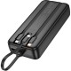 Батарея універсальна HOCO 20000 mAh, PD/20W, 22.5W, Black (J132A/42067/Black)