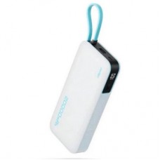 Батарея універсальна CUKTECH 20000 mAh PB200N 55 W White (CUKP200NGLLG) - Фото