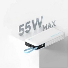 Батарея універсальна CUKTECH 20000 mAh PB200N 55 W White (CUKP200NGLLG) - Фото