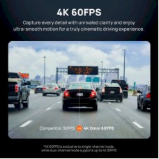 Відеореєстратор Xiaomi 70mai Dash Cam X800-2 Omni 128 GB Black + RC14 Rear Camera Set (1152147) - Фото
