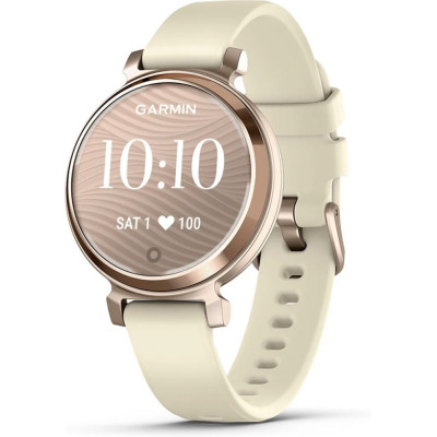 Смарт-часы Garmin Lily 2, EURC, Cream Gold/Coconut, Silicone (010-02839-70)