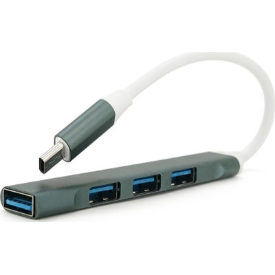 Концентратор Voltronic USB-C 4xUSB 3.0 0.1 m black (YT-TC3H4-B)