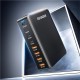 Зарядний пристрій Essager 4xUSB-C + 4xUSB 320 W GaN (EZC320W-QJB0G-Z)