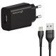 Зарядное устройство Grand-X GaN USB-C 30W QC3.0 white (CH-390W)