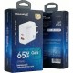 Зарядний пристрій Grand-X GaN 1xUSB-C + 1xUSB 65W PD3.0 QC4.0 AFC SCP FCP white (CH-960W) Зарядний пристрій Grand-X GaN 1xUSB-C + 1xUSB 65W PD3.0 QC4.0 AFC SCP FCP white (CH-960W)