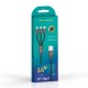 Дата кабель USB 2.0 AM to Lightning + Micro 5P + USB-C 1.0m 2.4-3A black Grand-X (PX-31B) Дата кабель USB 2.0 AM to Lightning + Micro 5P + USB-C 1.0m 2.4-3A black Grand-X (PX-31B)