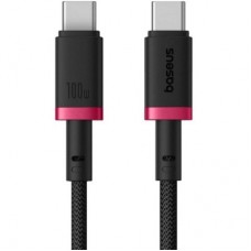 Дата кабель USB-C to USB-C 2.0m 100W Dura Series black red Baseus (P10377803U01-03) - Фото