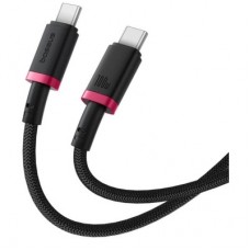 Дата кабель USB-C to USB-C 2.0m 100W Dura Series black red Baseus (P10377803U01-03) - Фото